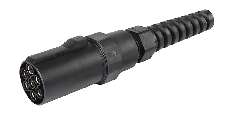 7-pole 24V DIN/ISO 1185 N-Typ plug