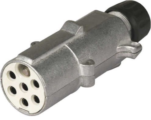 7-pole 24V DIN/ISO 3731 S-Typ plug