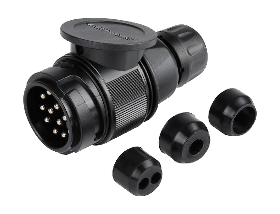 13-polig 12V DIN/ISO 11446 Stecker