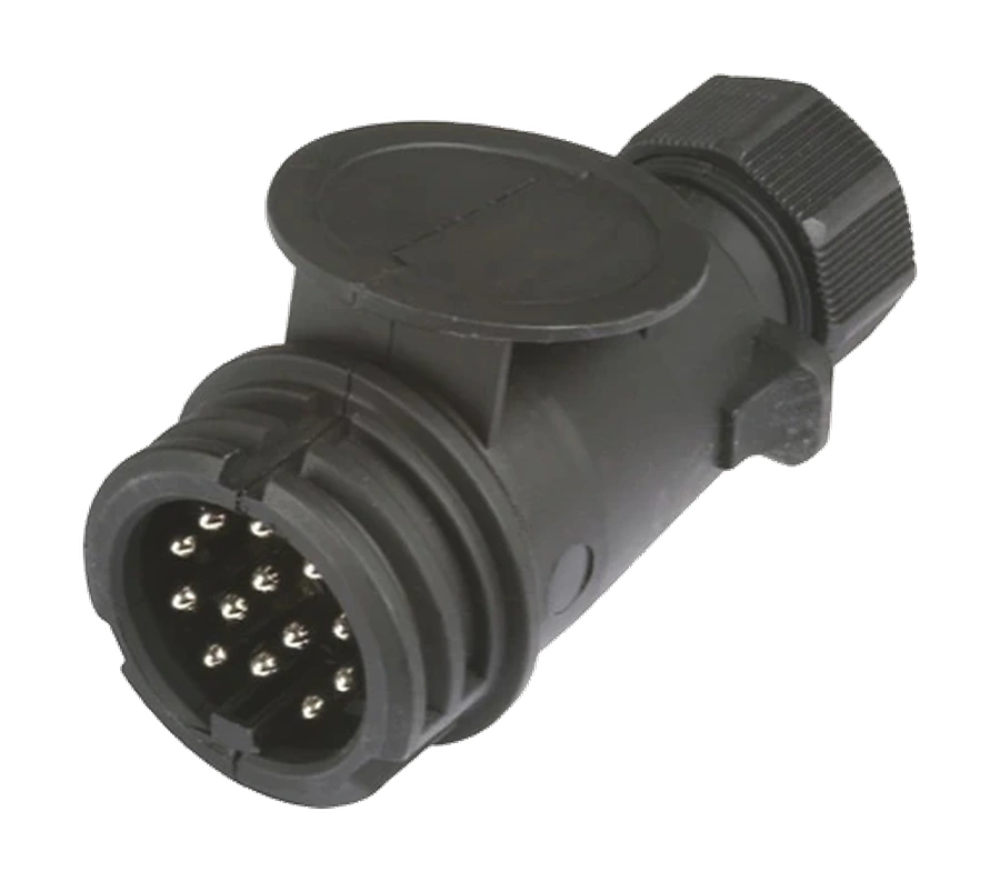 13-polig 12V DIN/ISO 11446 Stecker