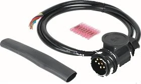 13-polig 12V DIN/ISO 11446 Kabelreparatursatz Anhängerstecker