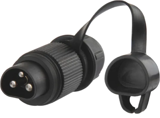 3-polig 6V DIN/ISO 9680 Stecker