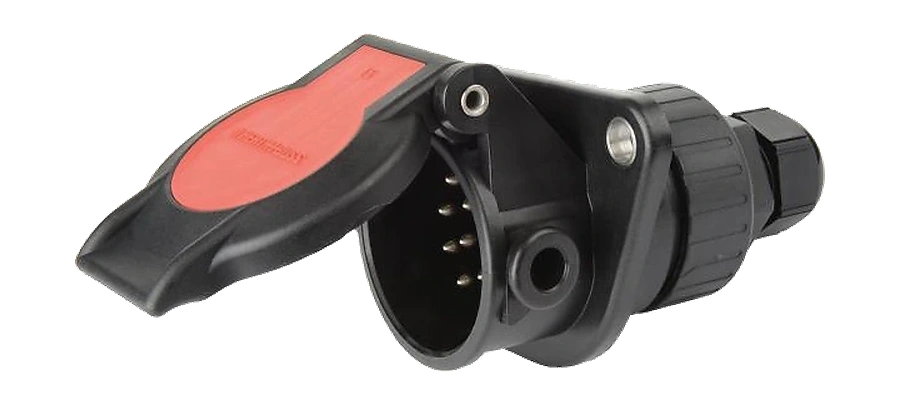 15-polig 24V DIN/ISO 12098 Steckdose