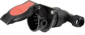 15-polig 24V DIN/ISO 12098 Steckdose