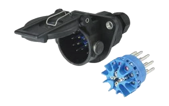 15-polig 24V DIN/ISO 12098 Steckdose