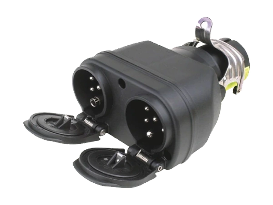 24V DIN/ISO 1185 N-Typ Adaptersteckdose