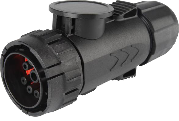 9-pole DIN/ISO 11783-2 plug
