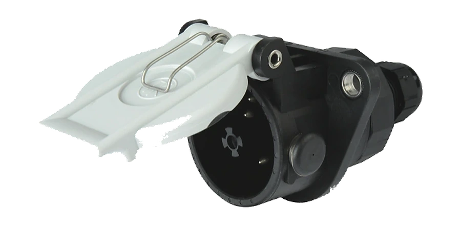 7-pole 24V DIN/ISO 25981 socket