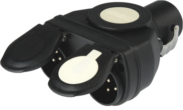 24V DIN/ISO 1185 N-Typ adapter, stekkerdoos