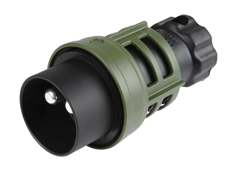 2-pole 24V plug