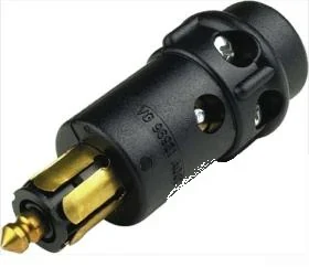 1-polig 6V DIN/ISO 4165 Stecker