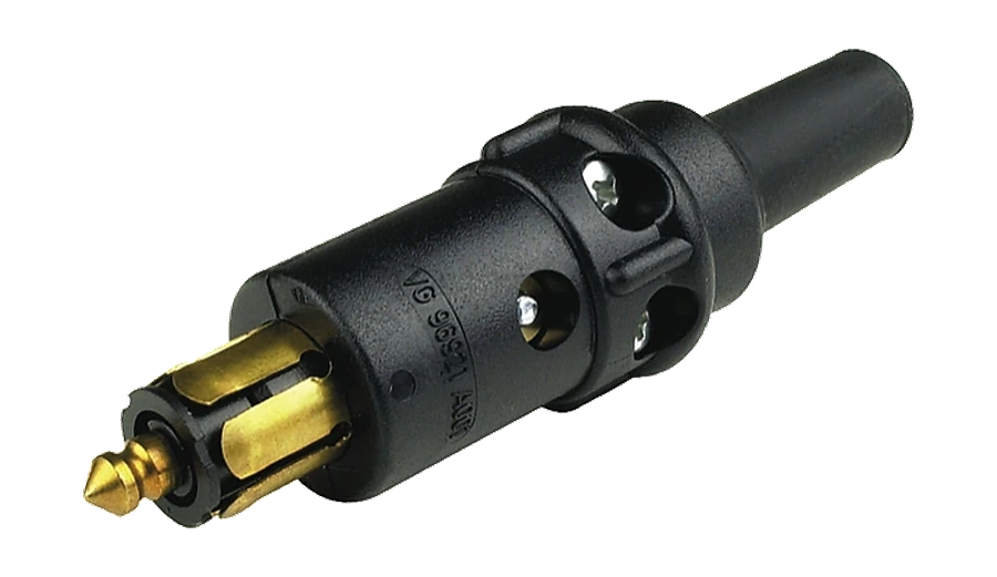 1-pole 6V DIN/ISO 4165 plug