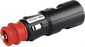1-polige 12V DIN/ISO 4165 stekker