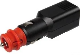 1-polig 12V DIN/ISO 4165 Stecker