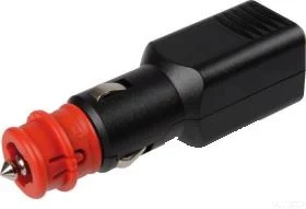 1-polig 12V DIN/ISO 4165 Stecker