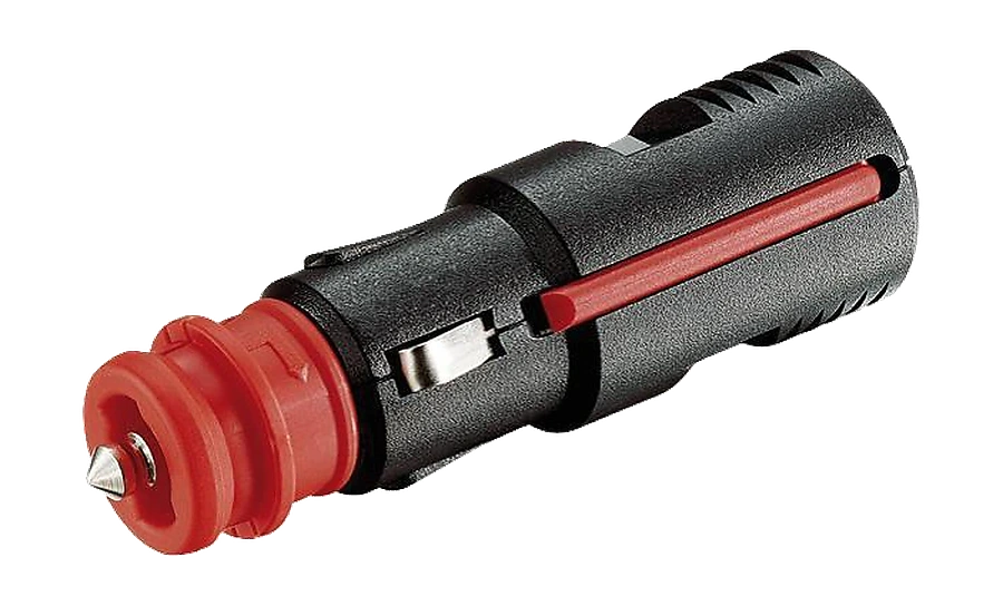 1-polig 12V DIN/ISO 4165 Stecker