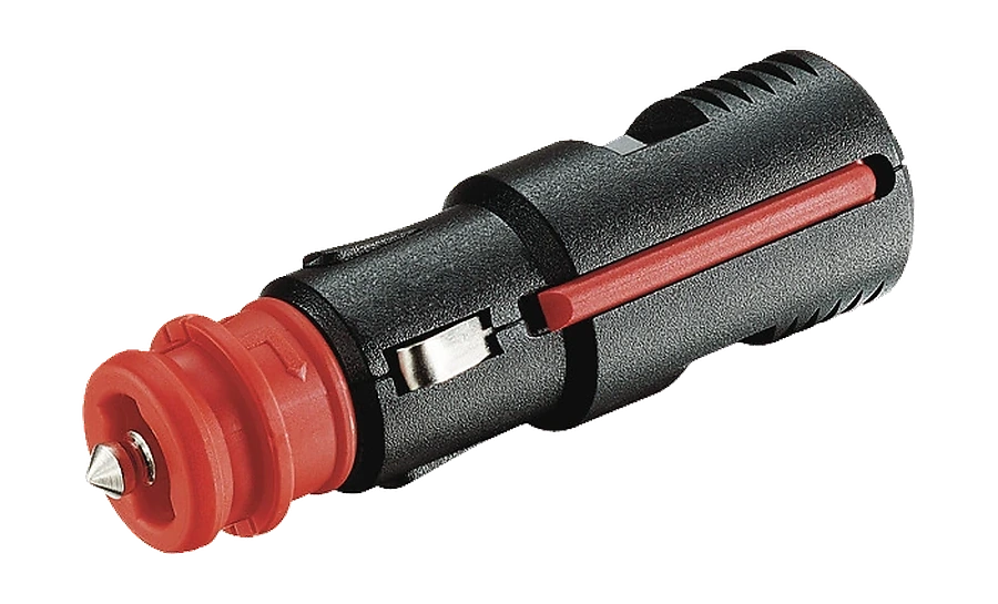 1-polig 12V DIN/ISO 4165 Stecker