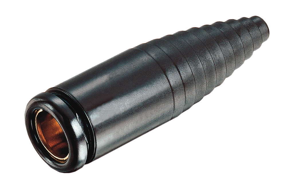 1-polig 12V DIN/ISO 4165 Steckdose