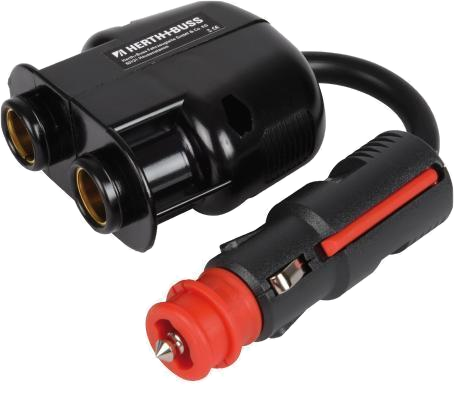 1-pole DIN/ISO 4165 / SAE adapter, stekkerdoos