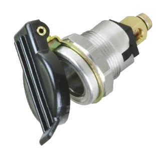 1-polig 12V DIN/ISO 4165 Steckdose