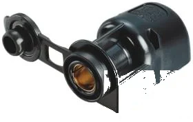 1-polig 12V DIN/ISO 4165 Steckdose