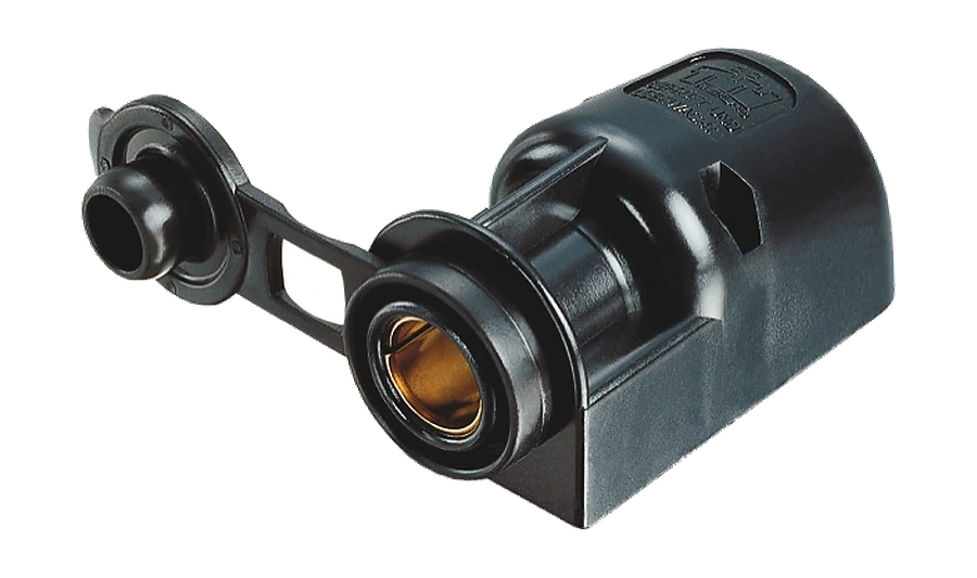 1-polig 12V DIN/ISO 4165 Steckdose