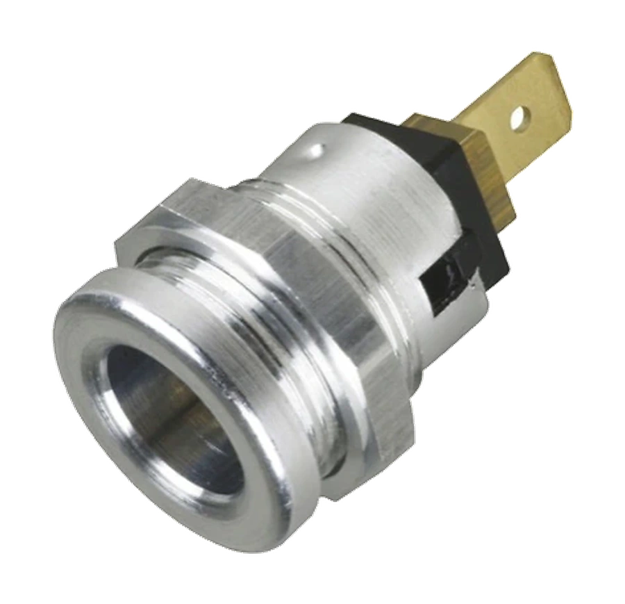 1-pole 12V DIN/ISO 4165 socket