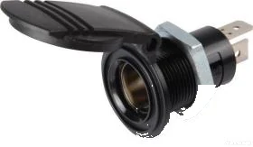 1-pole 12V DIN/ISO 4165 socket