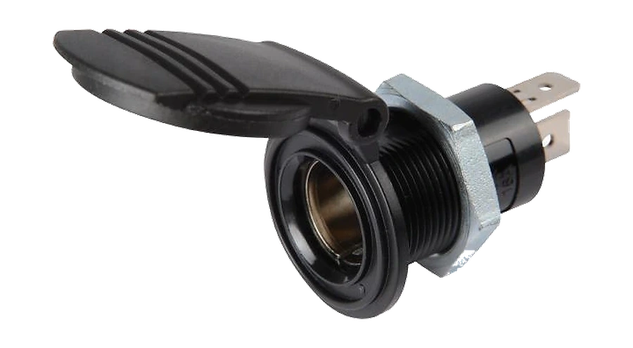 1-polig 12V DIN/ISO 4165 Steckdose