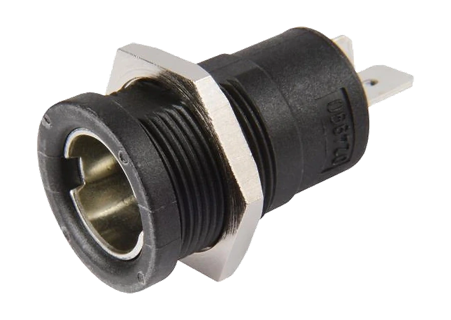 1-polig 6V DIN/ISO 4165 Steckdose