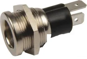 1-polig 6V DIN/ISO 4165 Steckdose