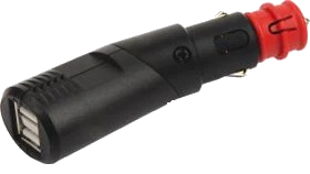 1-polig 12V DIN/ISO 4165 Stecker