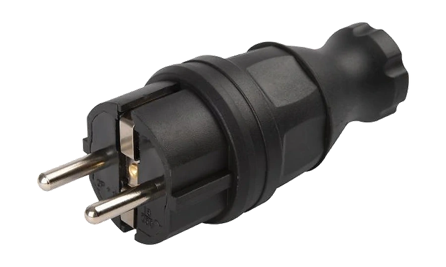 2-pole 250V DIN/ISO 49441 plug
