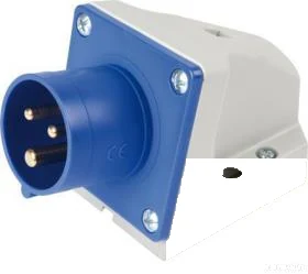 3-polig 230V DIN/ISO EN 60309 Stecker