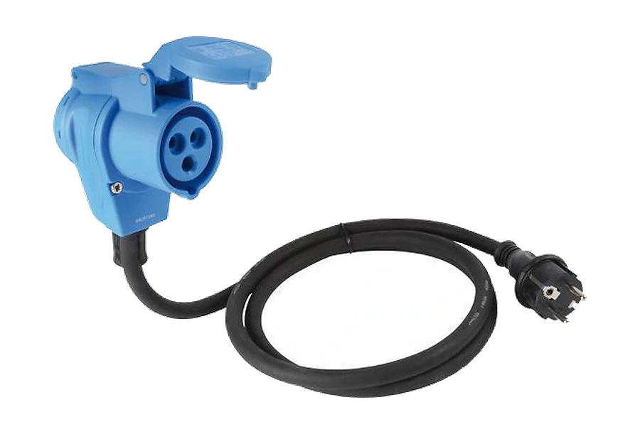 3-pole 230V DIN/ISO EN 60309 adapter socket · 1,5 m