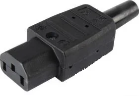 3-polig 250V DIN/ISO EN 60 320 Steckdose