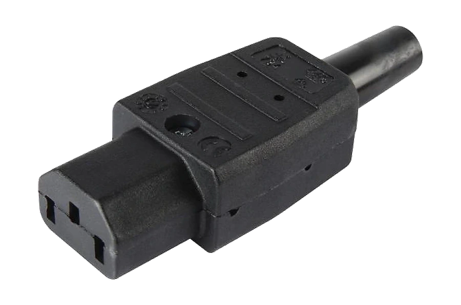 3-polig 250V DIN/ISO EN 60 320 Steckdose