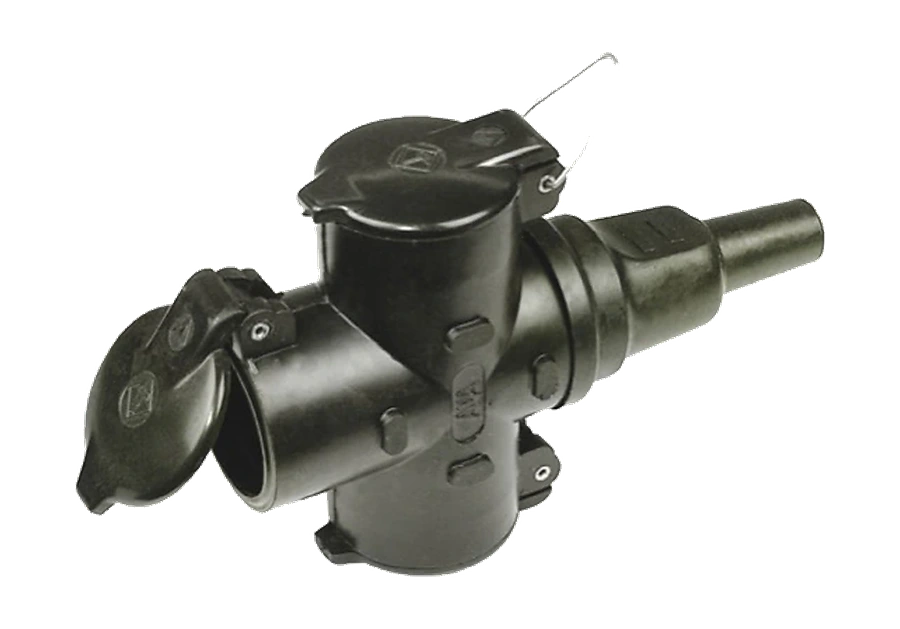 2-pole 250V DIN/ISO 49440 socket