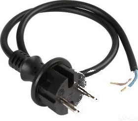 2-polig 250V Netzwerkkabel · 0,6 m