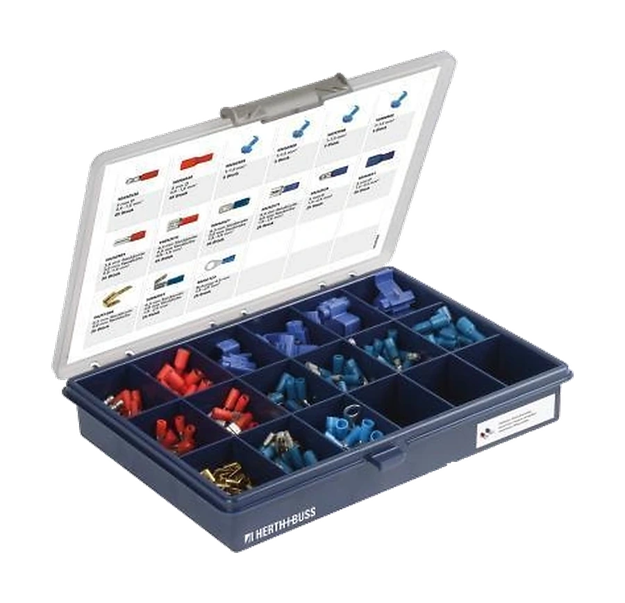 assortment, crimp connector