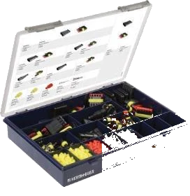 DIN/ISO 40050 assortiment, steekboîtier