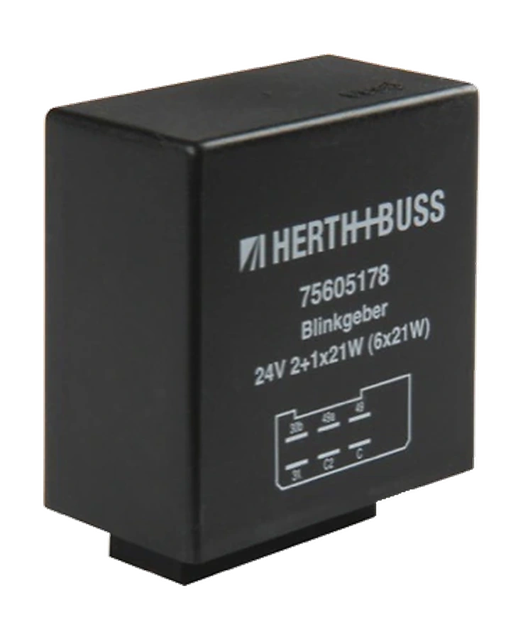 6-pole flasher relay