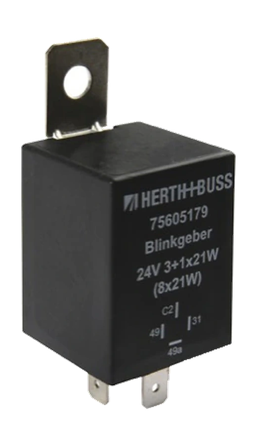 4-pole flasher relay