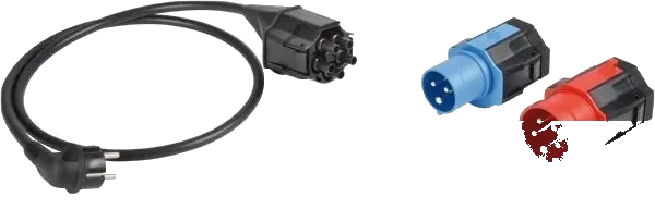 3-polig Adaptersteckdose