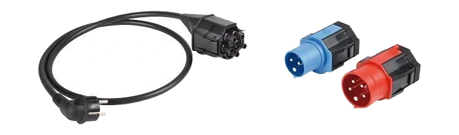 3-pole adapter socket