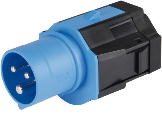 3-pole adapter, stekkerdoos