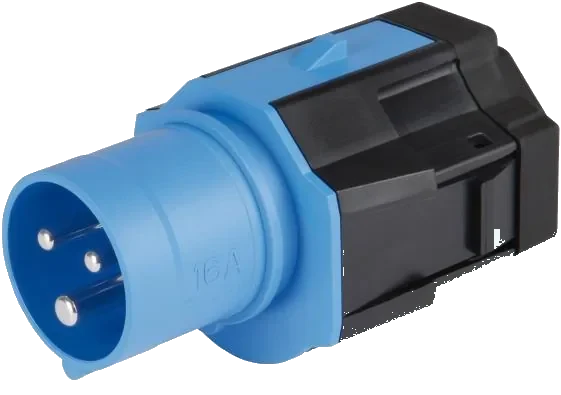 3-polig Adaptersteckdose