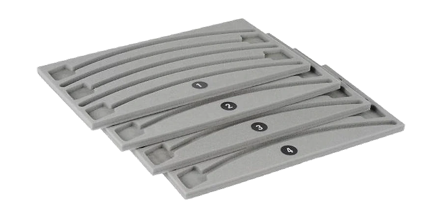 schuimrubber inlay, assortmentsdoos