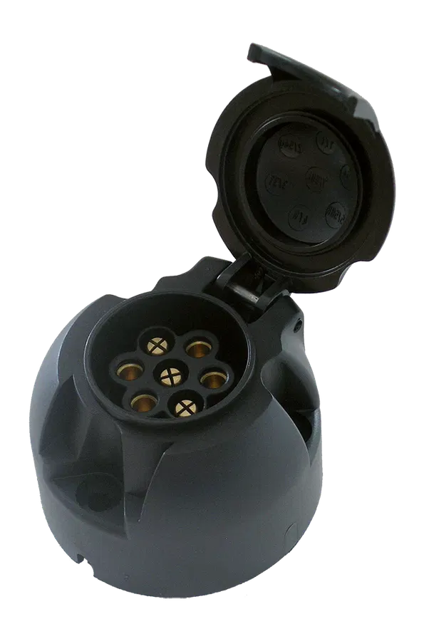 7P/12V Socket (ISO 1724 - Type N)