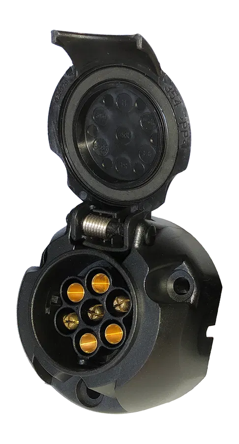 7P/12V Socket (ISO 1724 - Type N)